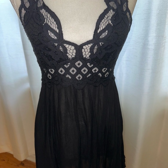 NWT*BLK Free People Adella Slip dress S - Picture 4 of 10